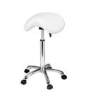 Saddle Stool - White
