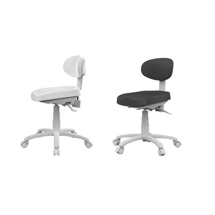Medipro Operator Stool with Adjustable Back Rest