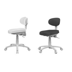 Medipro Operator Stool with Adjustable Back Rest