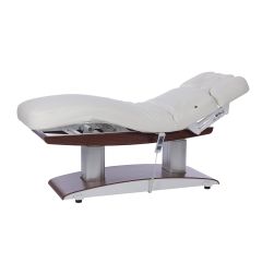 Explore TROCH Spa Bed with 4 Motors in Wood Finish used in salons across the UK ✓ Free shipping over £99