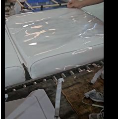 Plastic Couch Cover - Foot / Leg Section Only