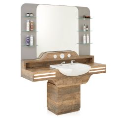 REM Cadillac Barber Mirror Unit