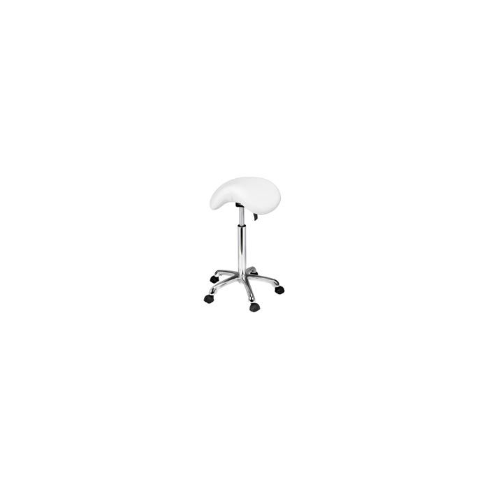 Saddle Stool - White
