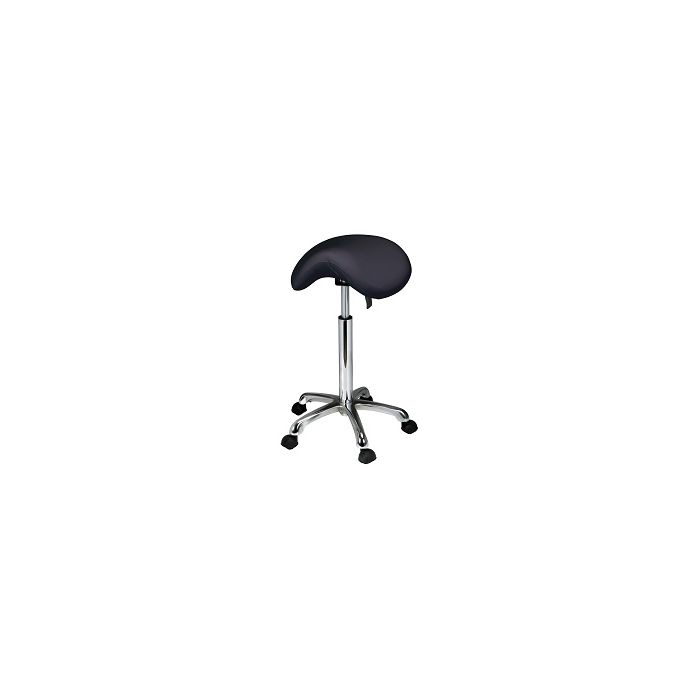 Black Saddle stool