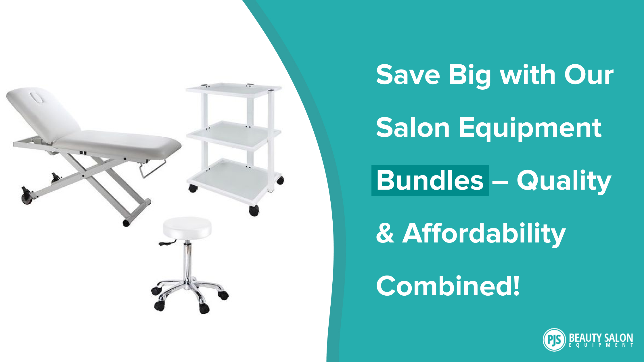 Beauty Bed Bundle - Platinum featuring a 3-Motor Treatment Couch, Ultimate Saddle Seat, and LED Magnifying Lamp – Perfect for Professional Salons.