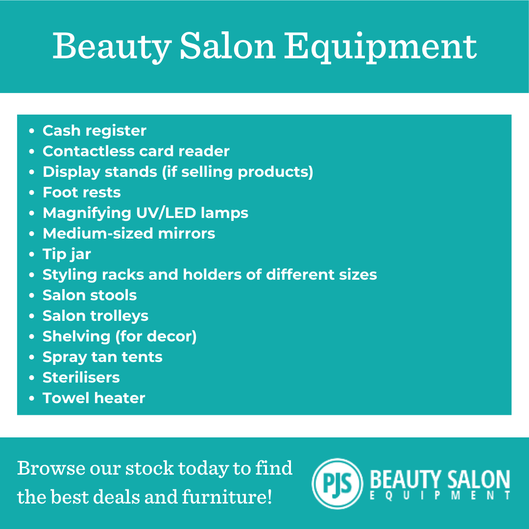 beauty-salon-equipment-list